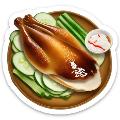 Peking duck sticker