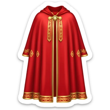  Cape of legend Emoji fantasy pixel art style sticker