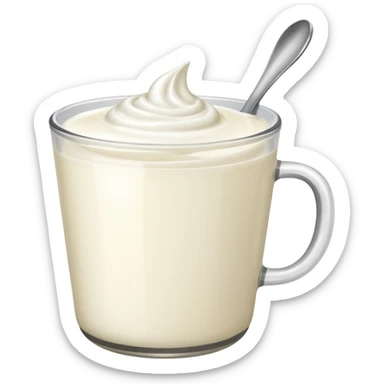 Yogurt sticker