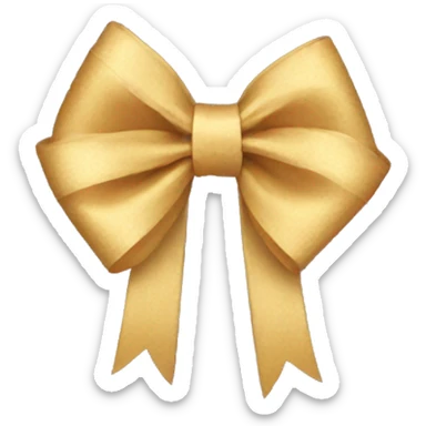 Bow sticker