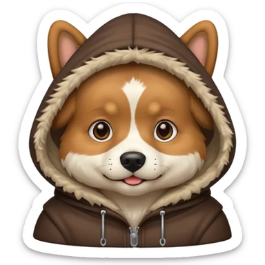 Dog with a Hoods sticker