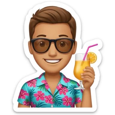 Have a lovely vacation sticker