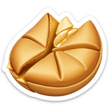 fortune cookie sticker
