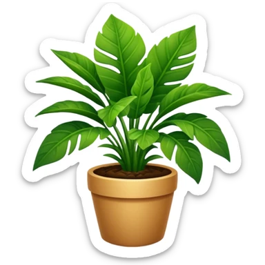 Unique Houseplant sticker