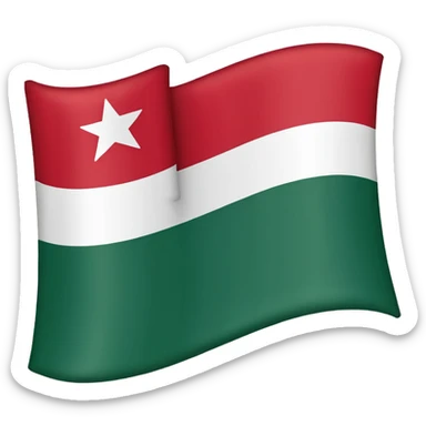 New England flag  sticker