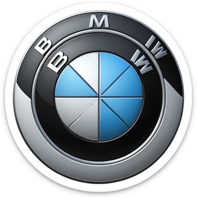 Bmw logo emoji sticker