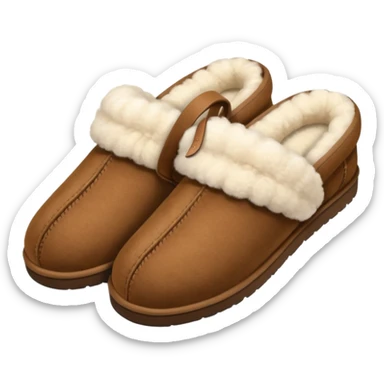 2 UGG slippers sticker