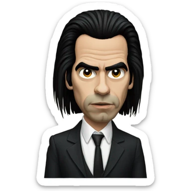 nick cave sticker