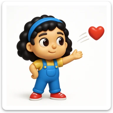 Convert the uploaded image into a 3D Apple-style emoji — preserve the key shapes, colors, and overall composition of the original image. Simplify the forms into clean, rounded cartoon-style elements while keeping the subject recognizable. Apply glossy textures, soft lighting, smooth shading, and render everything in Apple emoji style on a clean white background

 sticker