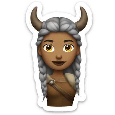 Viking woman sfw sticker