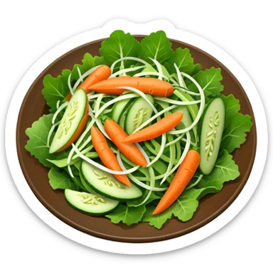 salad with no tomatoes sticker