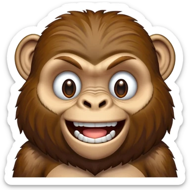 Can you make a gorilla tag emoji sticker