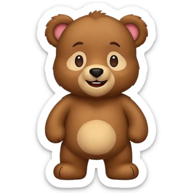 Tu peux me gênerer un Emoji de Super Bear Adventure sticker