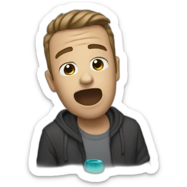 drop the mic sticker