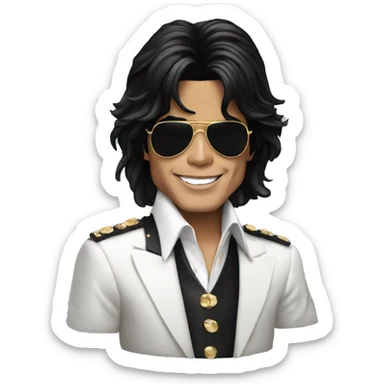 michael jackson sticker