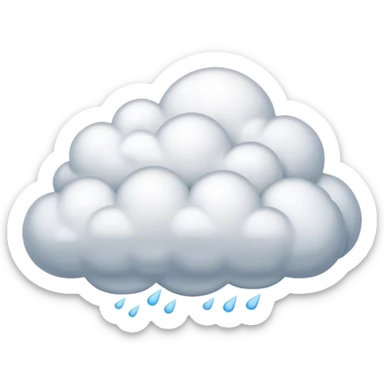 Cumulonimbus ￼ cloud ￼ sticker