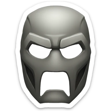 Bane Mask sticker