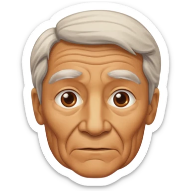 Human who lived for decades sticker