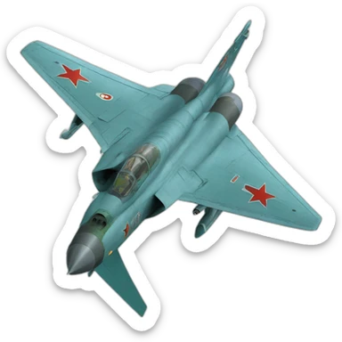 Mig 21 sticker
