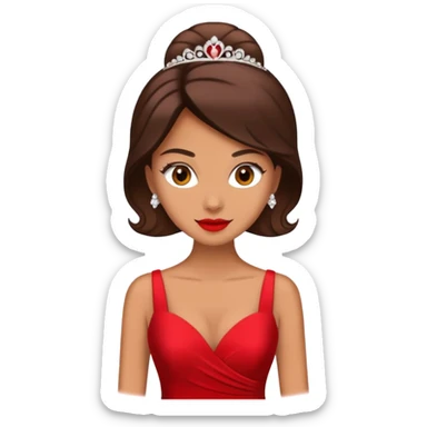 Rich mom hot attending a charity ball sticker