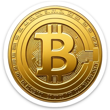 Bitcoin coin emoji sticker