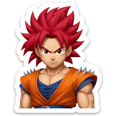 goku ssj4 sticker