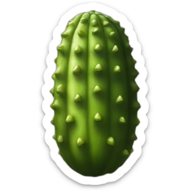 Gherkin sticker