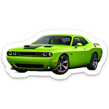 Dodge Challenger sticker