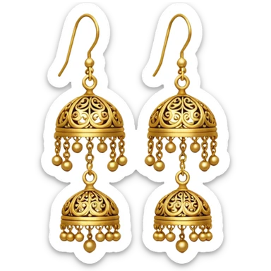 Jhumka sticker