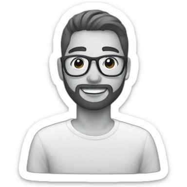 Designer on zoom conference sticker