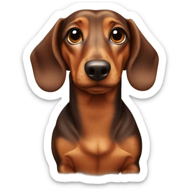 dachshund sticker