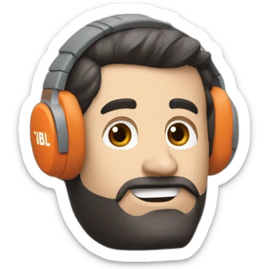 Ecouteur jbl sans fil sticker