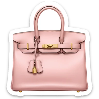 Light Pink Birkin Bag sticker