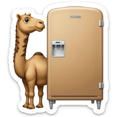 Fridge Camel  sticker
