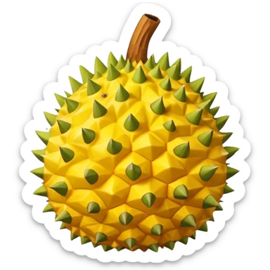 Durian citrus sticker