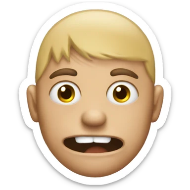 disgusting sxcary emoji sticker