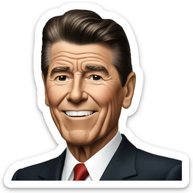 Ronald Reagan sticker