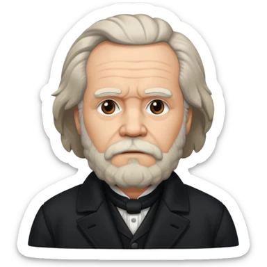 karl marx dissapointed sticker