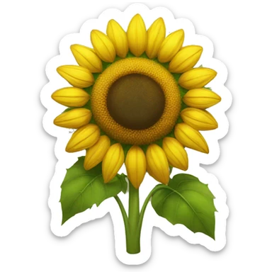 Sunflower  sticker