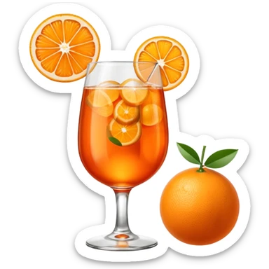 Aperol spritz sticker