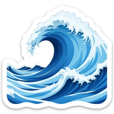 Tide Rise sticker
