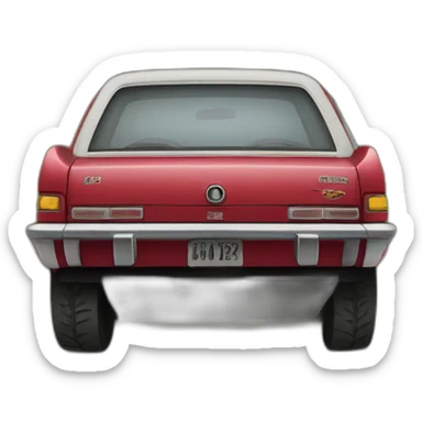 Holden apple sticker