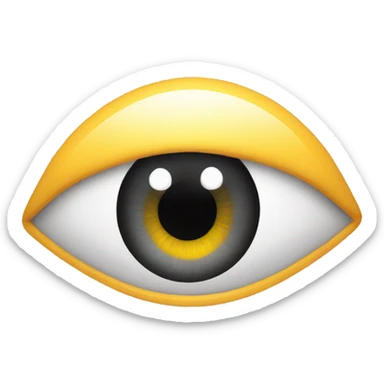 emojis oeil en coeur sticker