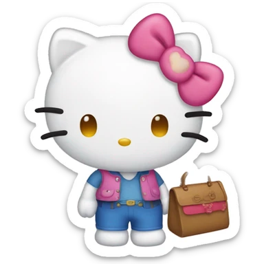 Hello kitty sticker