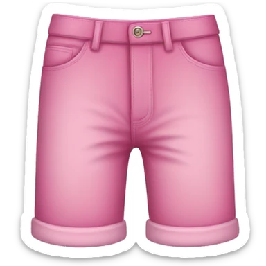 Pink jorts  sticker