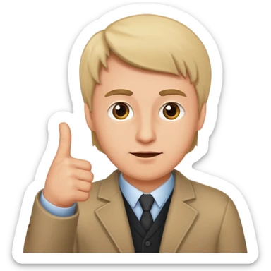 🙋‍♂️+🖕 sticker