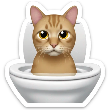Kanye cat are we deaduzz rn skibidi toilet sticker