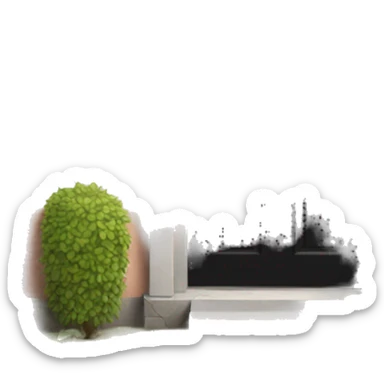 black door with a key en el pomo sticker