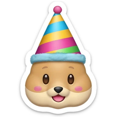 party plushie sticker