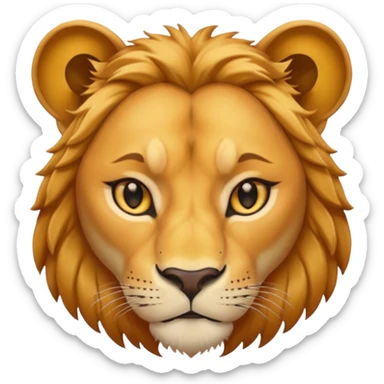 Lioness sticker